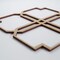 Ekena Millwork Medium Englewood Decorative Fretwork Wood Wall Panels, Hickory, 15 3/8"W x 15 3/8"H x 3/8"T WALW16X16X0375EWDHI - alternate 2